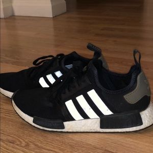 Adidas Nmd Black Olive heel
